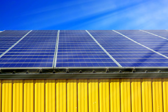 Solar panels on the roof © ShutterStock 