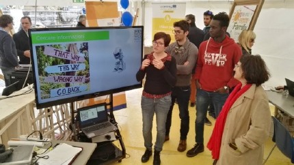 Chatbot (hackathon) presentation at the Trento Smart City Week 2018 