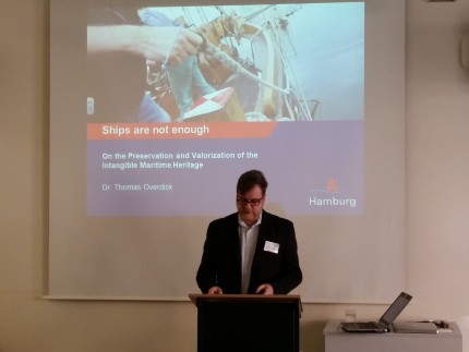 Dr. Thomas Overdick from Ministry of Culture and Media of the Free and Hanseatic city of Hamburg 