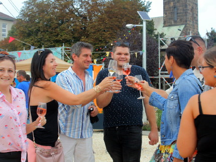 Wine festival in Budafok 