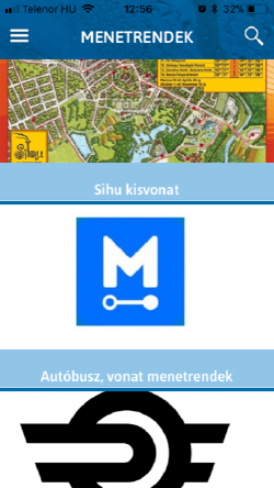 Screenshot of the Sarvar Mobility App 