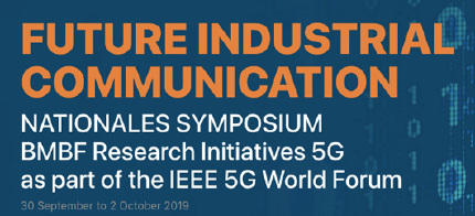 Logo 5G research initiative „Future Industrial Communication“ 